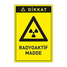 RADYOAKTIF MADDE KTG 3.YAPISKAN KAGIT